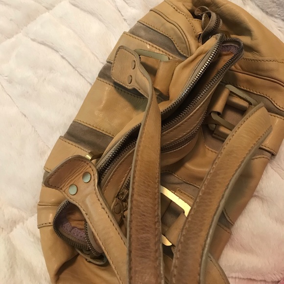 Authentic Jimmy Choo Leather and Suede Malena Bag - Picture 4 of 8